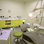 Prima sala dentistica studio Bianchi a Bareggia di Lissone.